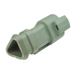 Deutsch DT04-3P-CE04 Stecker - 3-poliges Stiftgehaeuse Deutsch DT-Serie mit reduziertem Dichtungsdurchmesser (E-Seal) und Schrumpfschlauchanschlu